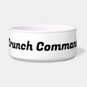 Tigela "Comando Crunch"