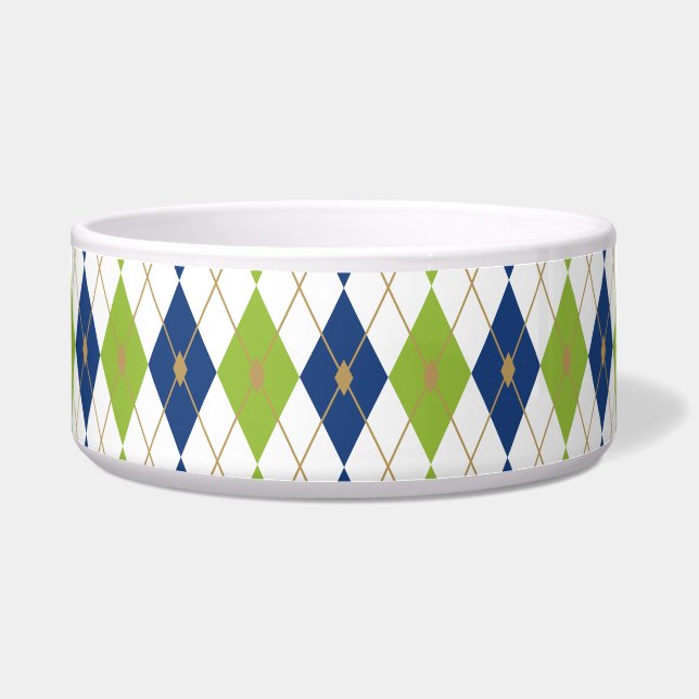 Tigela Combinação de Cores Rhombus 4 (Frente)
