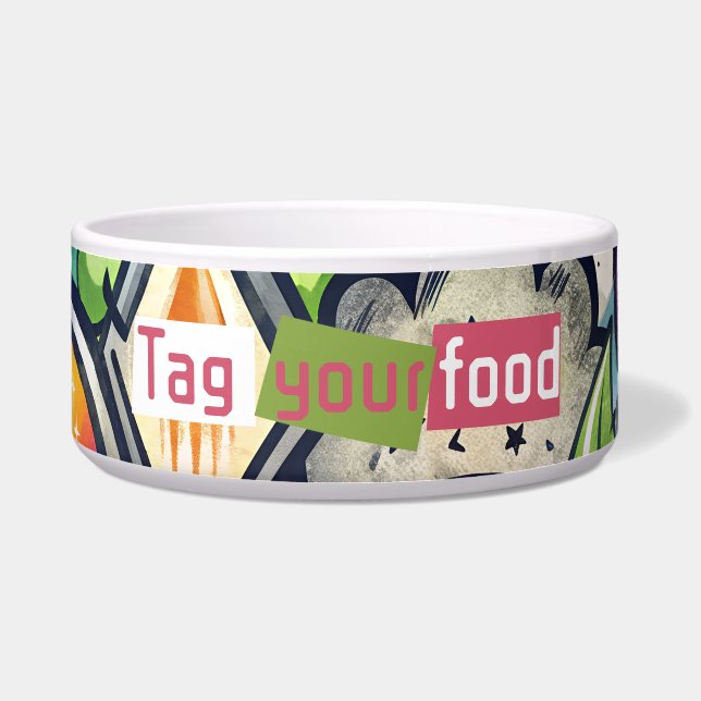 Tigela Comedero para mascotas Zoom Zoom "Spray & Play" (Frente)