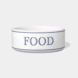 Tigela Comida Pet Bowl-White