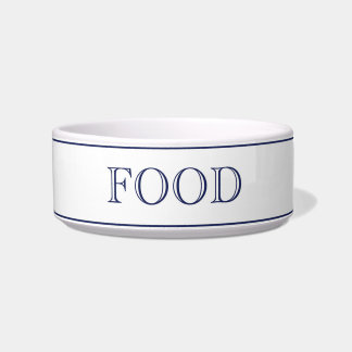 Tigela Comida Pet Bowl-White