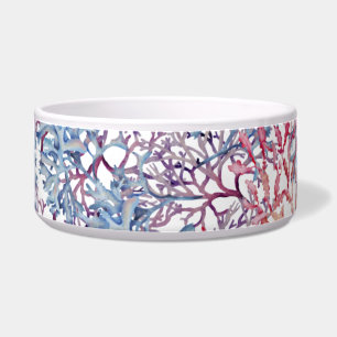 Tigela Composição Subaquática Série de Aquarela Design 5