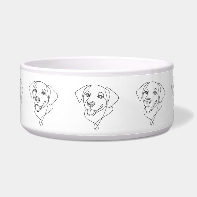 Tigela Contorno de Cachorro (Frente)