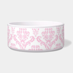 Tigela Cor damasco, Damasco Rosa, Damasco Francês