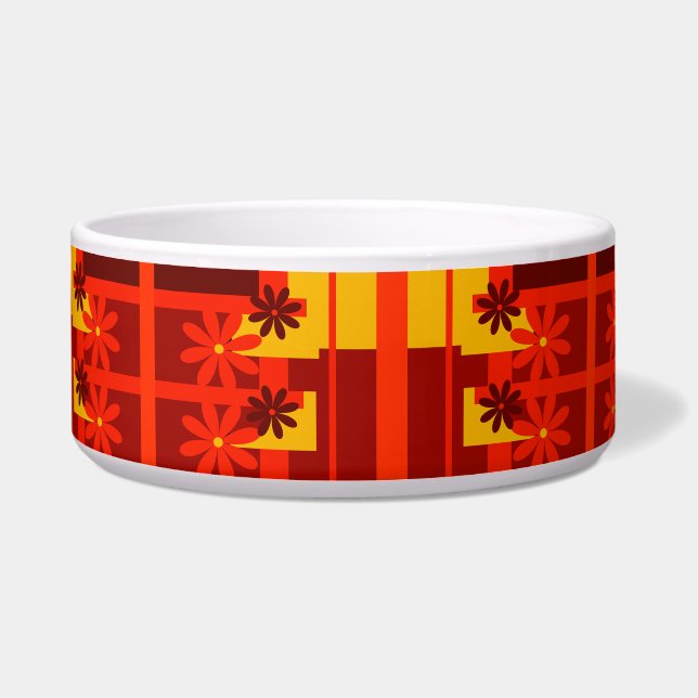 Tigela Cor de laranja retrógrada 1970 (Frente)