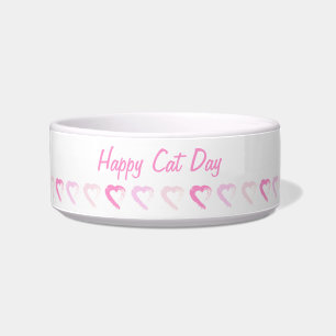 Tigela Corações Rosa Pet Bowl
