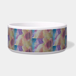 Tigela Coral Reef Abstrato Art Pet Bowl