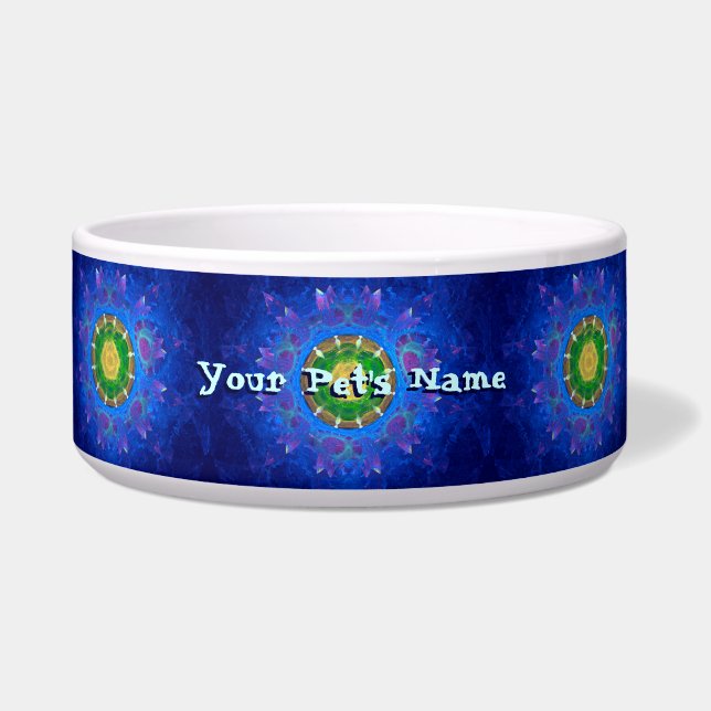 Tigela Corante azul-verde (Frente)