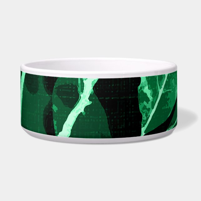 Tigela Cores do outono, folhas 7 (Frente)