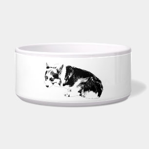 Tigela Corgi de Refeição, Amigo Relaxado
