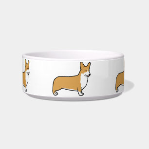 Tigela Corgis galeses de Pembroke
