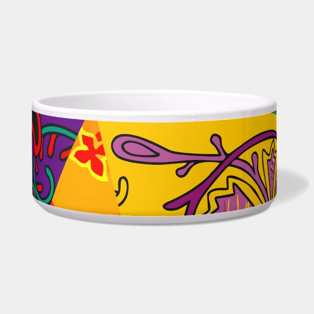 Tigela Corpo Festivo Turco Indiano Mandala (Frente)