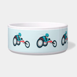 Tigela Corrida de Cadeira de Rodas