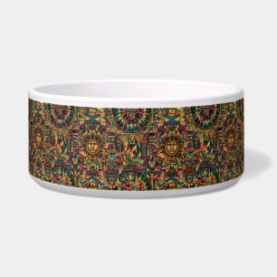 Tigela Cozy Teal "Vibrant Historic Emblem" Jantar Pet B