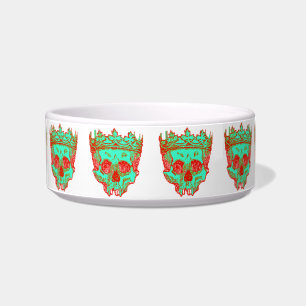 Tigela Crânios Vintage Crowned
