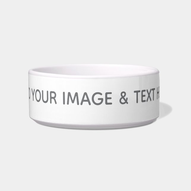 Tigela Create Your Own white  (Frente)
