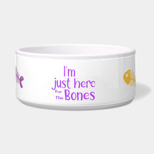 Tigela Crie A Sua Própria Comida De Gato Engraçado E Deso