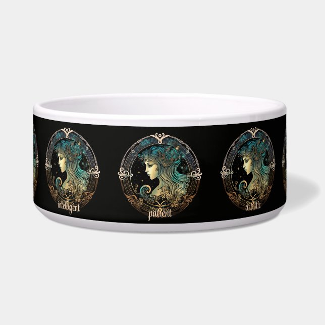 Tigela Crie o seu vírus celestial Zodiac (Frente)