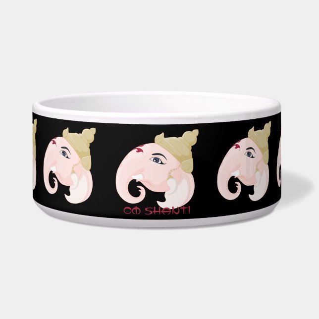 Tigela Crie seu perfil Colorido Ganesh (Frente)