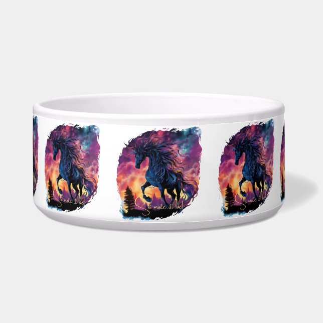 Tigela Crie seu próprio Pyrois Dark Horse Magic (Frente)