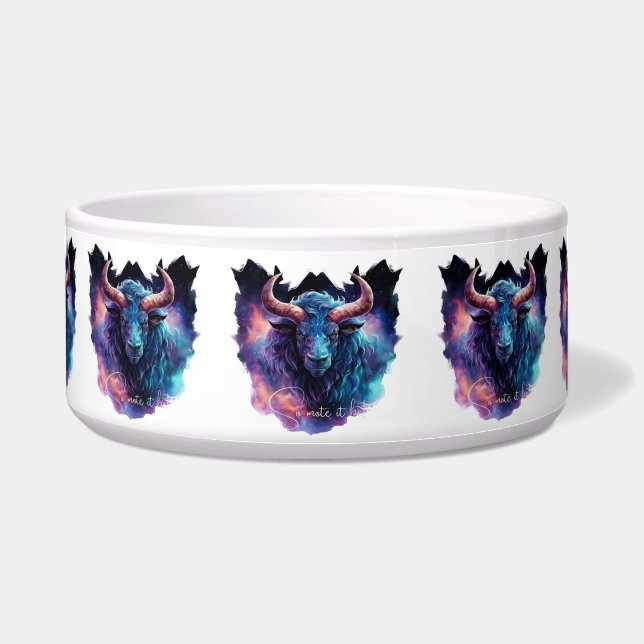 Tigela Crie Seu Próprio Touro De Minotauro Mítico (Frente)
