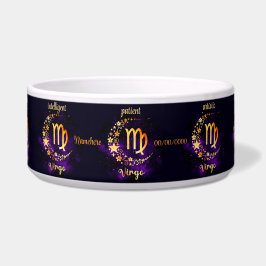 Tigela Crie Seu Próprio Zodíaco Virgem Celestial Roxo