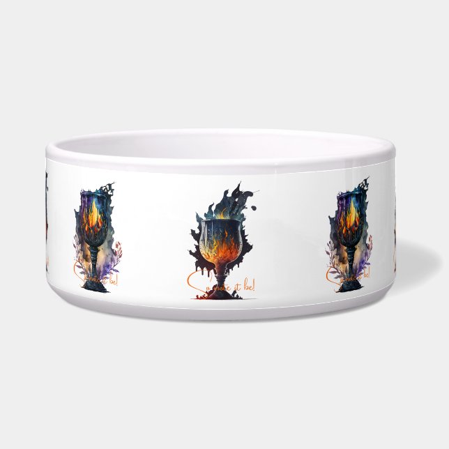 Tigela Crie Seus Próprios Cálices de Fogo (Frente)