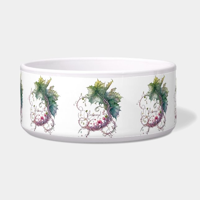 Tigela Crie sua própria coroa de lua de guevina (Frente)