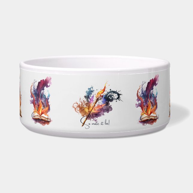 Tigela Crie sua Própria Magia do Fogo (Frente)