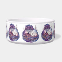 Crie sua própria paisagem de fantasia roxa