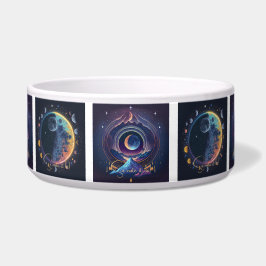 Tigela Crie suas próprias luas arco-íris