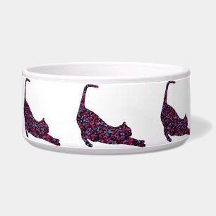 Tigela CrystalKatz estofou bacias na moda feitas sob