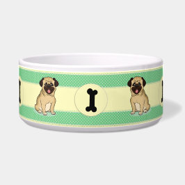 Tigela Cuppies, Ossos e Bolinhas