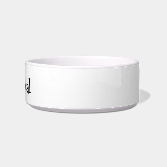 Tigela Customizável conhecido do hamster (Direita)