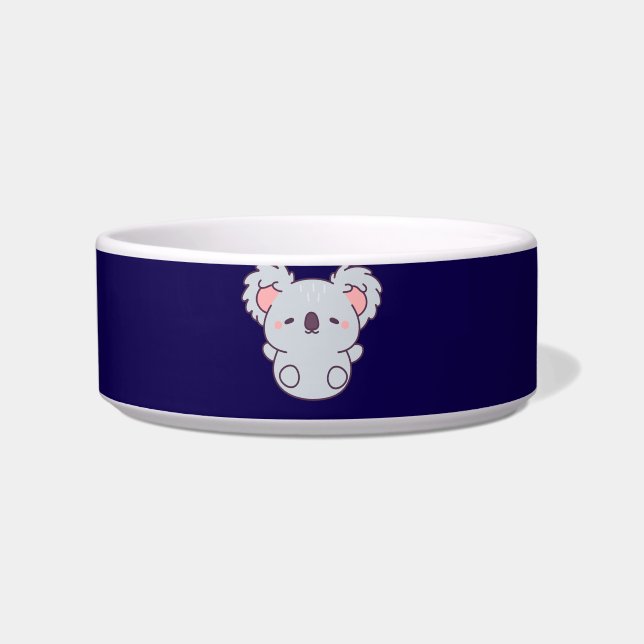 Tigela Cute Sleepy Kawaii Koala Bear (Frente)