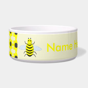 Tigela Cute Yellow Bebeer Bebê Sexo Neutro Personalizado