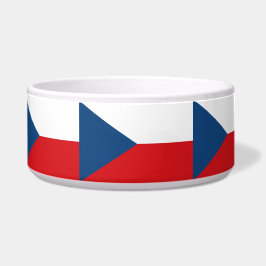 Tigela Czechia Flag Pet Bowl