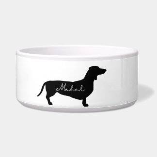 TIGELA DACHSHUND PET BOWL - MABEL