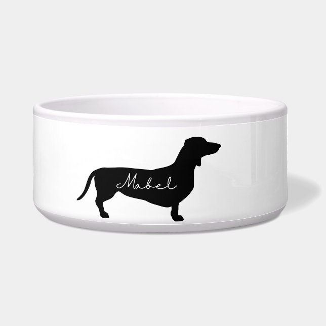 TIGELA DACHSHUND PET BOWL - MABEL (Frente)
