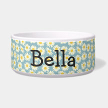 Daisy Cerâmica Pet Bowl Personalizável