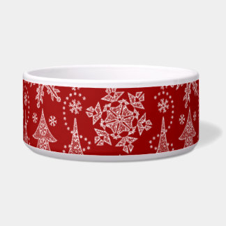 Tigela Damasco nevado