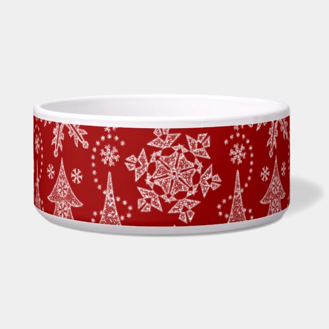 Tigela Damasco nevado (Frente)