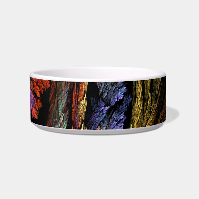 Tigela de Abstrato de Harmonia de Cor (Direita)