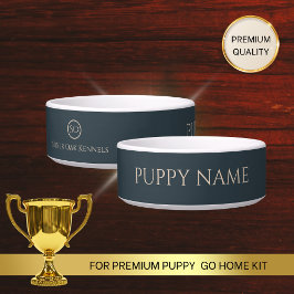 Tigela de Água Personalizada para Cachorro com Nom