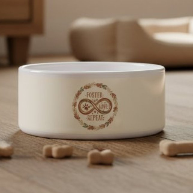 Tigela de alimentação para animais de estimação bo (Foster dog food bowl)