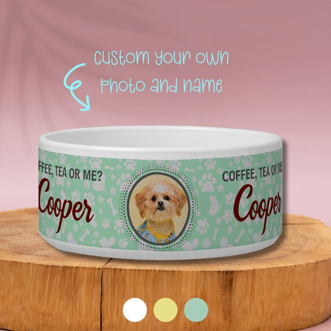 Tigela de Alimentação Única para Animais de Estima (Now Your Dog May have Their Unique Bowl With Custom Photo and Name)