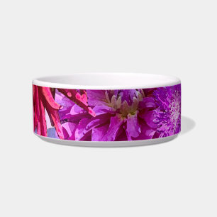 tigela de animais de companhia, dahlia pet bowl
