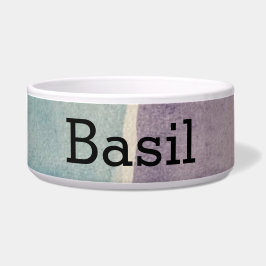 tigela de animais de estimação WATERCOLOR