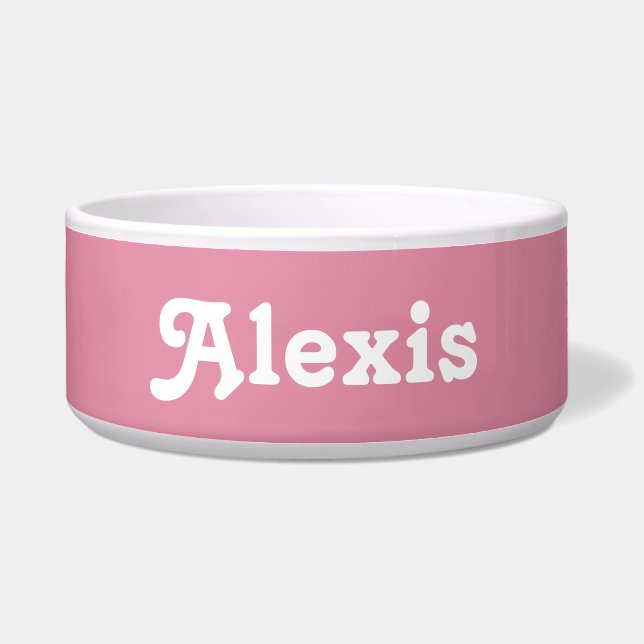 Tigela de Cachorro Alexis (Frente)