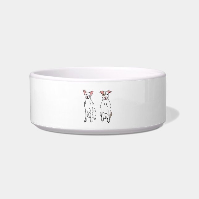 Tigela de cachorro Poundcake e Milkshake (Frente)